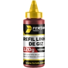 Refil Linha Giz 120g Vermelho Gesseiro Marcação Nível | Fertak